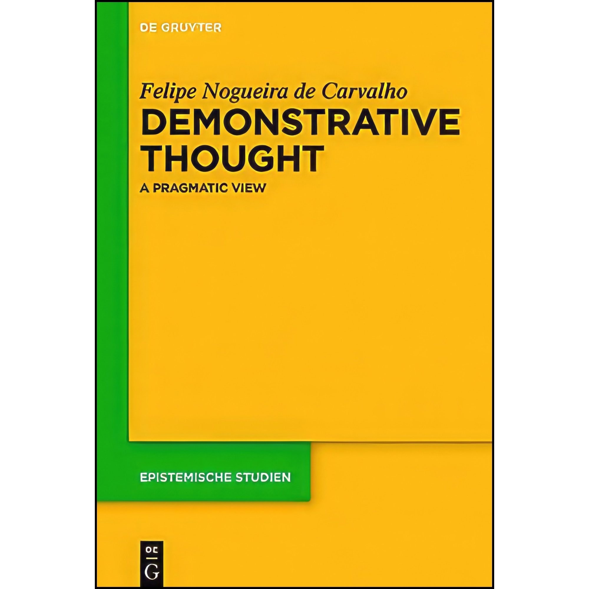 کتاب زبان اصلی Demonstrative Thought اثر Felipe Nogueira de Carvalho