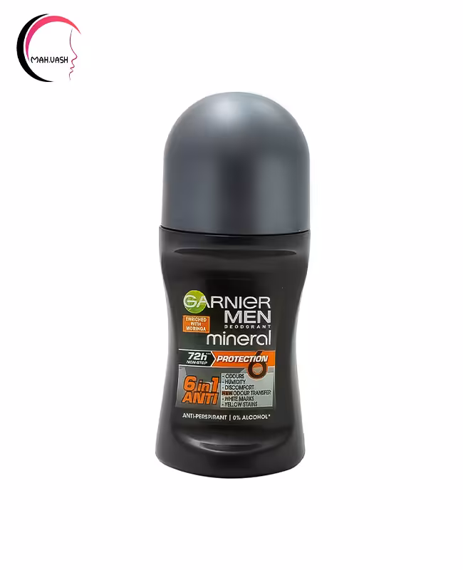 رول ضد تعریق مردانه گارنیر مدل Protection 6 حجم 50 میل