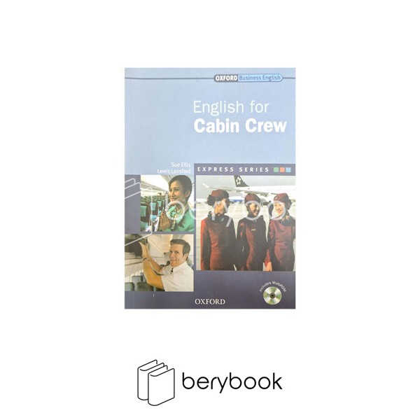 کتاب english for cabin crew / شومیز / رقعی / oxford