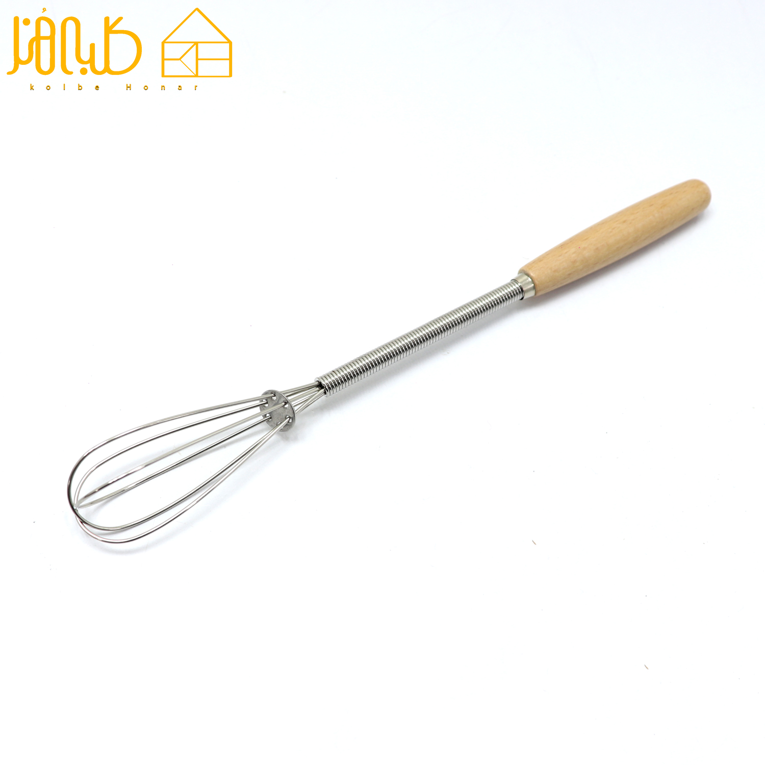 همزن دسته چوبی