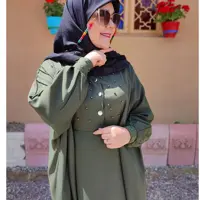 عبا زیبا و کاربردی مناسب افراد شیردی قابل سفارش سایز36تا54