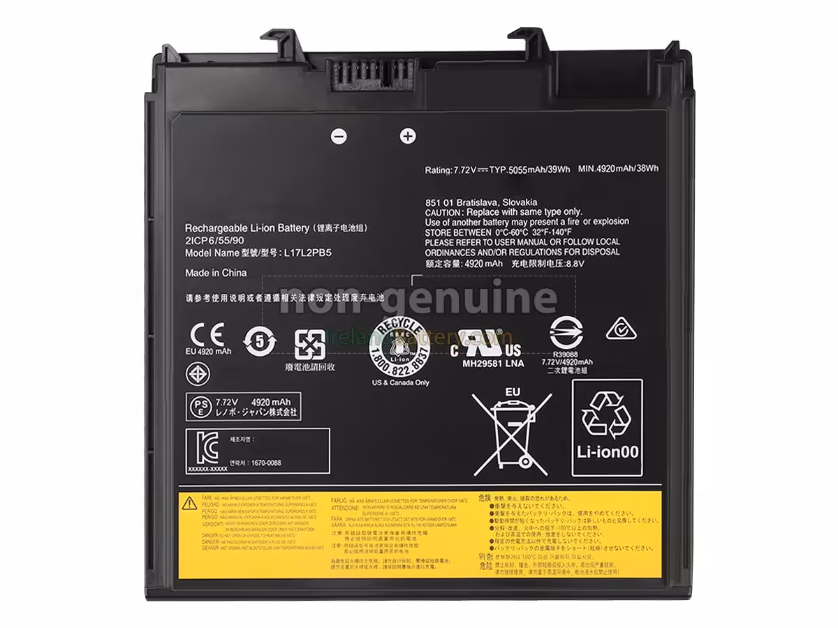 باتری اصلی Lenovo 1ICP4/86/103 Battery