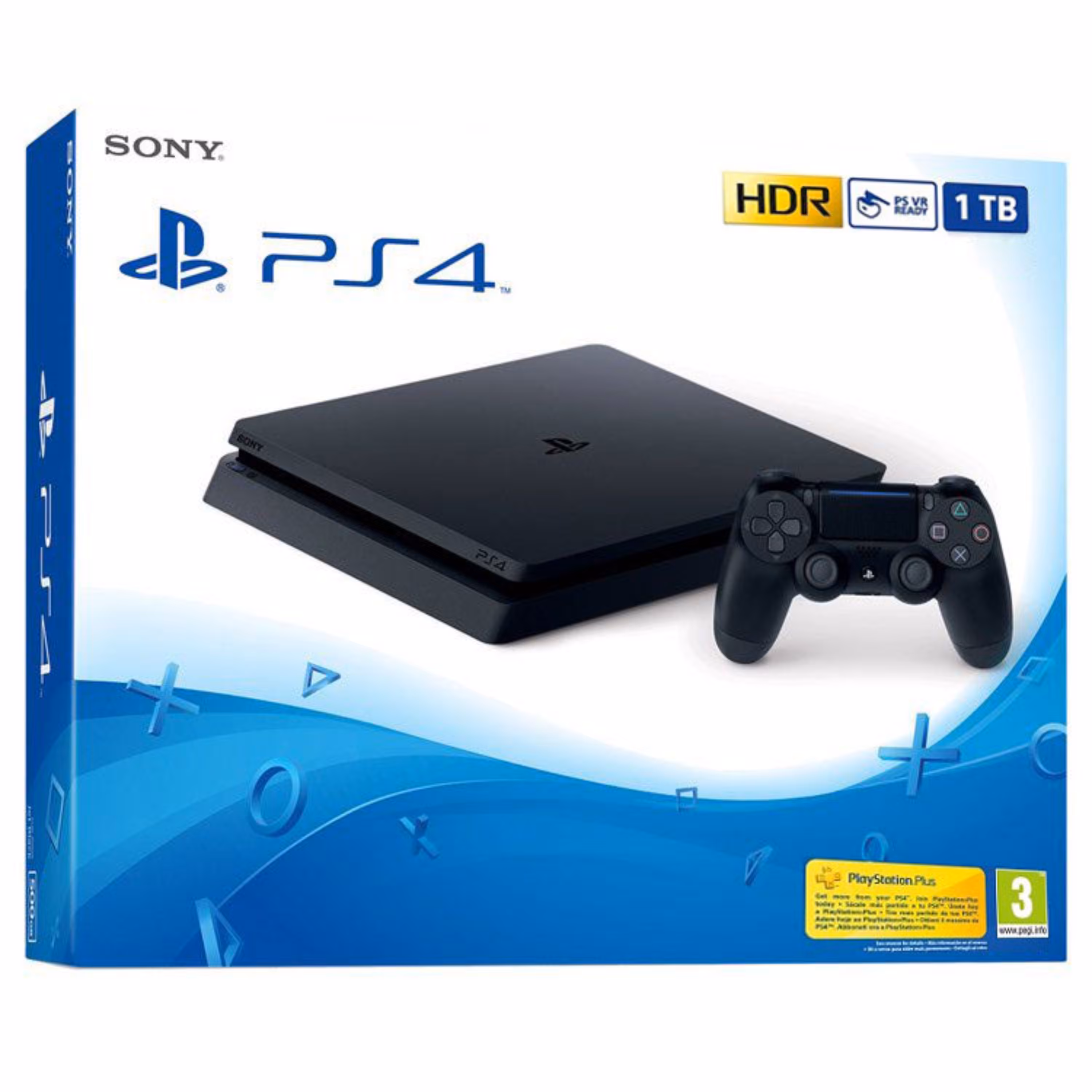 ps4 اسلیم یک ترابایت ریجن دو