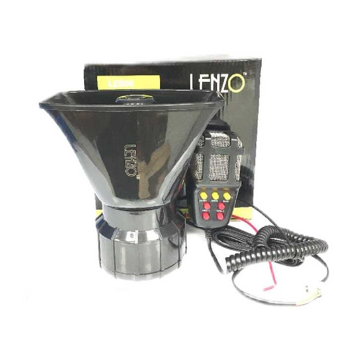 اژیر پلیسی میکروفن دار  برند لنزو