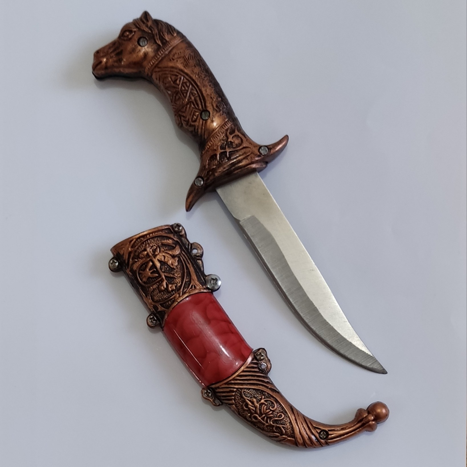 چاقو بسیار زیبا طرح اسب دکوری 