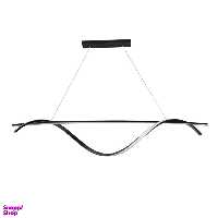 لوستر آویز چشمه نور کد LB6357/1BK