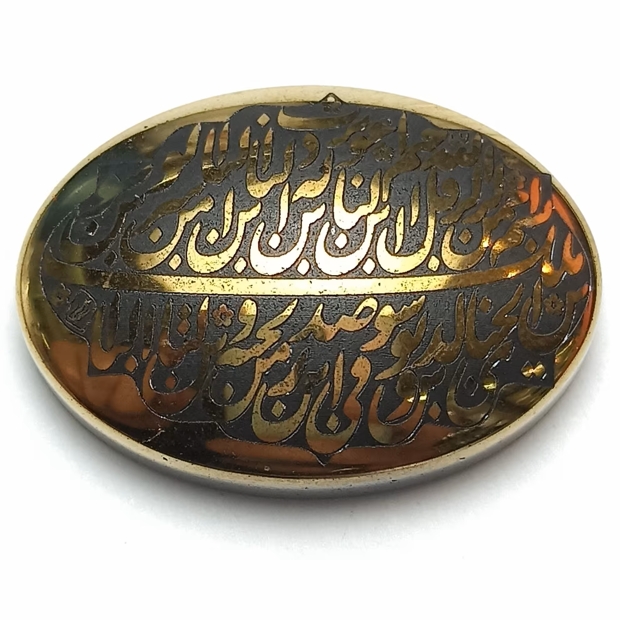 نگین حدید صینی خطی 20در25 میلی سوره ناس