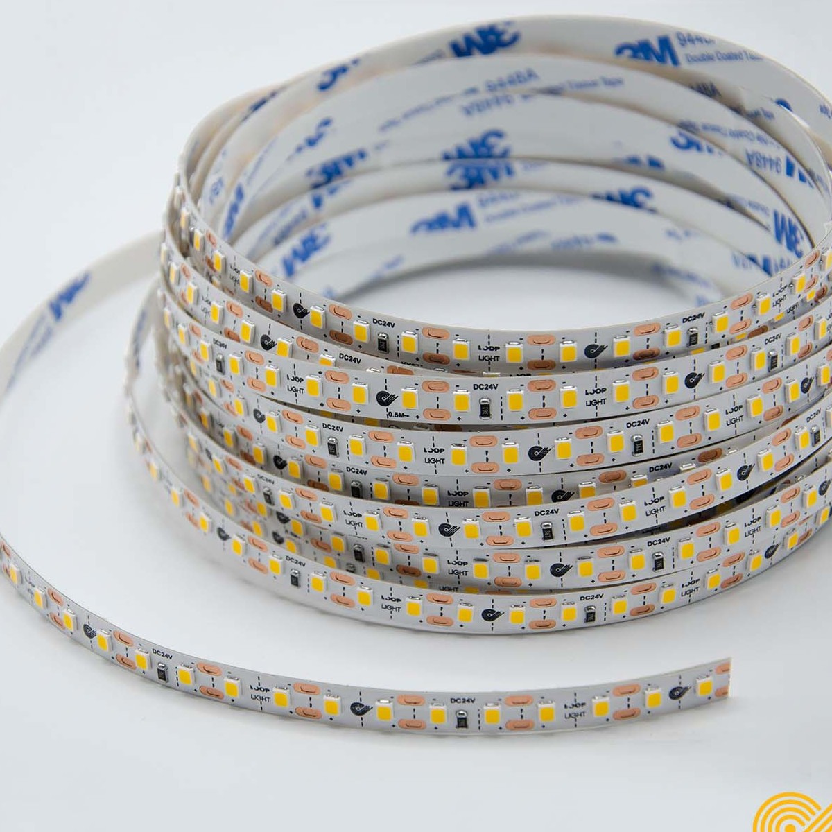 ریسه لوپ لایت ، تراکم 120، 100 متری ، رنگ نچرال و آفتابی روشن و انبه ای