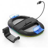 پایه شارژ و استند RGB پلی استیشن 5 اسلیم مدل Ipega PG-P5S045