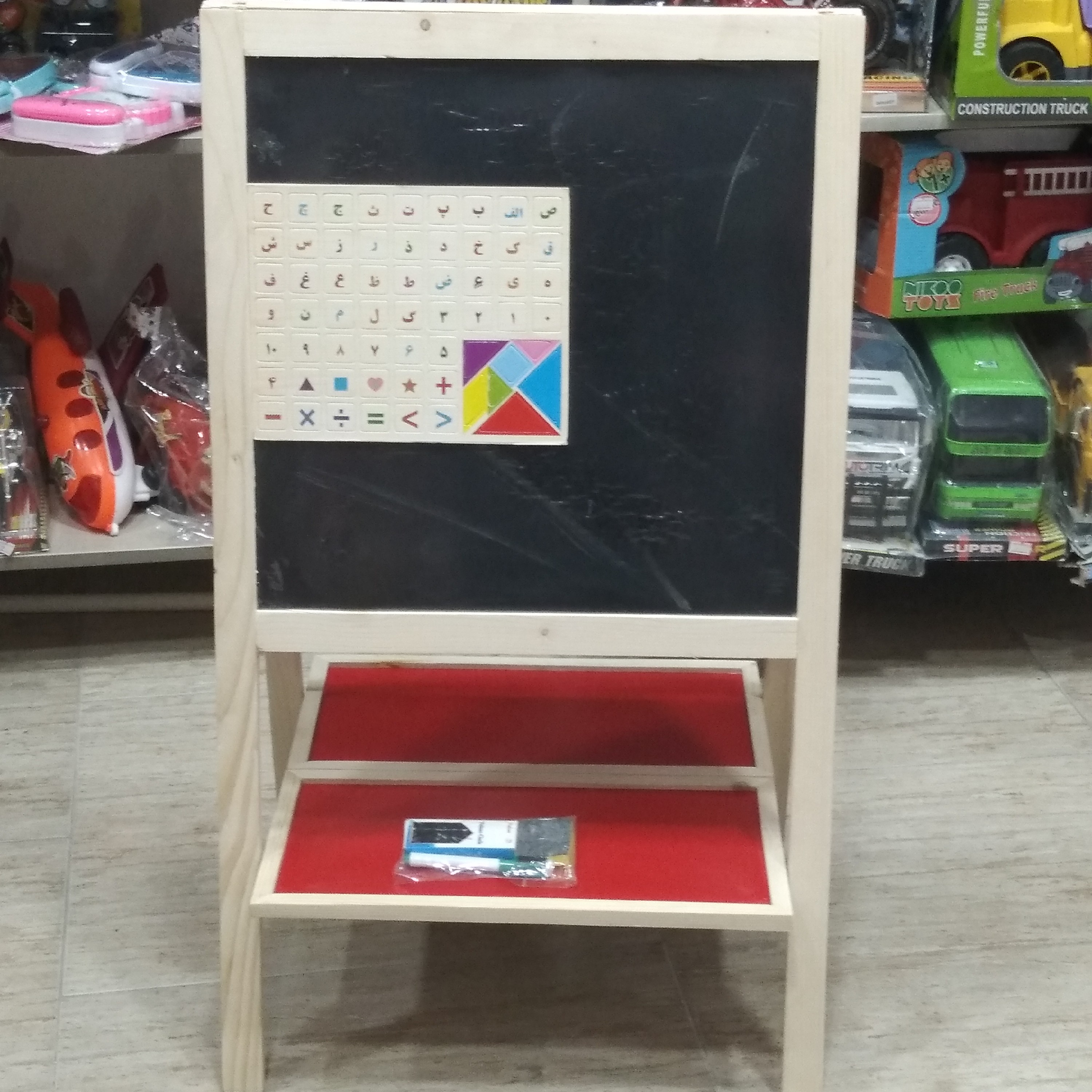 تخته سیاه و تخته وایت بردی پایه دار(پس کرایه)