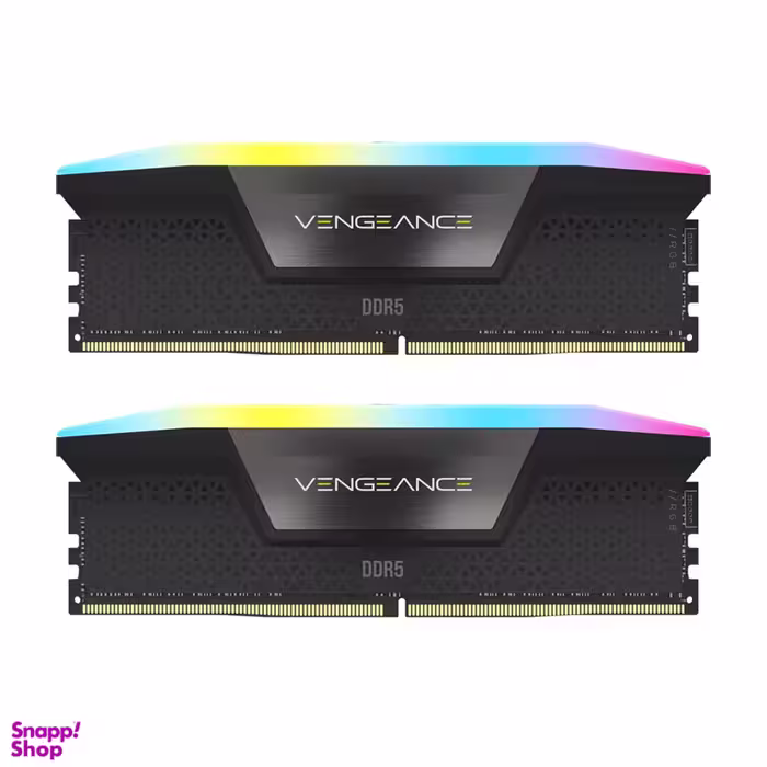 رم دسکتاپ کورسیر مدل VENGEANCE RGB DDR5 5600MHz ظرفیت 48 گیگابایت