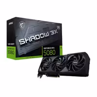 خرید کارت گرافیک MSI RTX 5080 16G Shadow 3X OC با بهترین قیمت