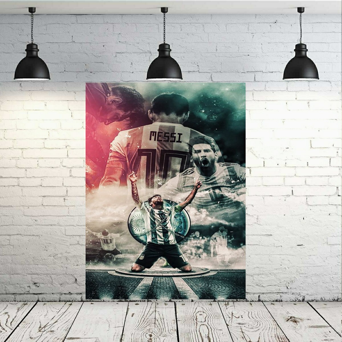 تابلو بوم طرح ستاره فوتبال 