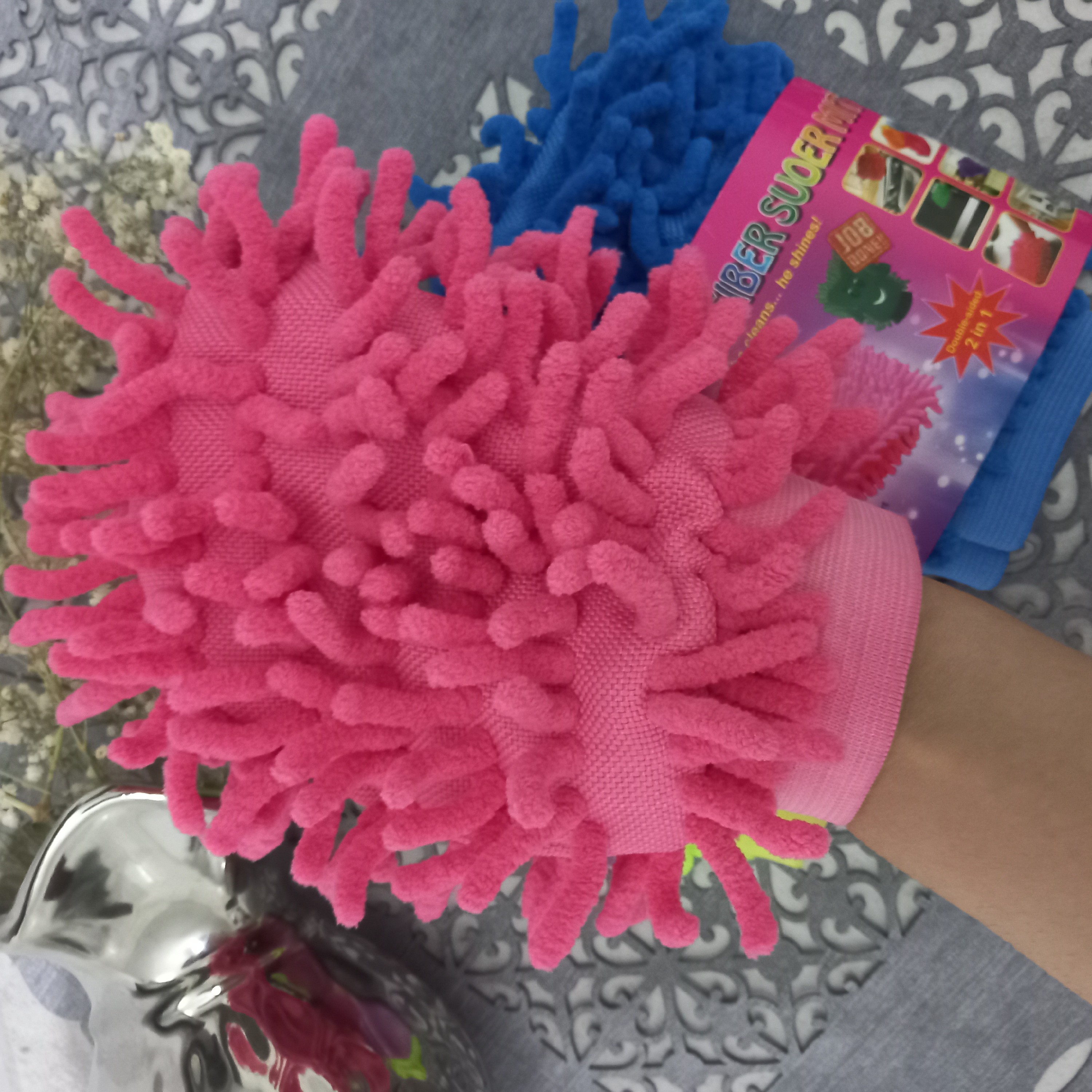 دستکش ماکارونی مناسب شستشو خودرو