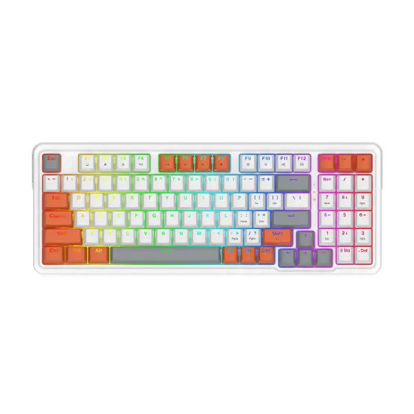 کیبورد گیمینگ ردراگون Gloria K664 WOG RGB تجربهای نوین