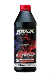 روغن و مکمل موتور EXTREME 9000 4T 10W60 20X 1 LT Brava