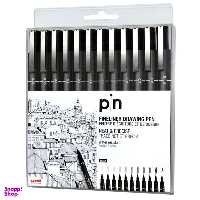 راپید یونی بال مدل fineliner مجموعه 12 عددی
