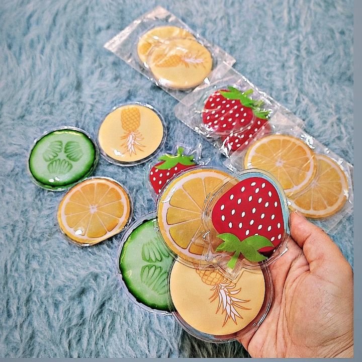 کمپرس میوه ای چشم برطرف کننده خستگی چشم برطرف کننده تیرگی دور چشم
