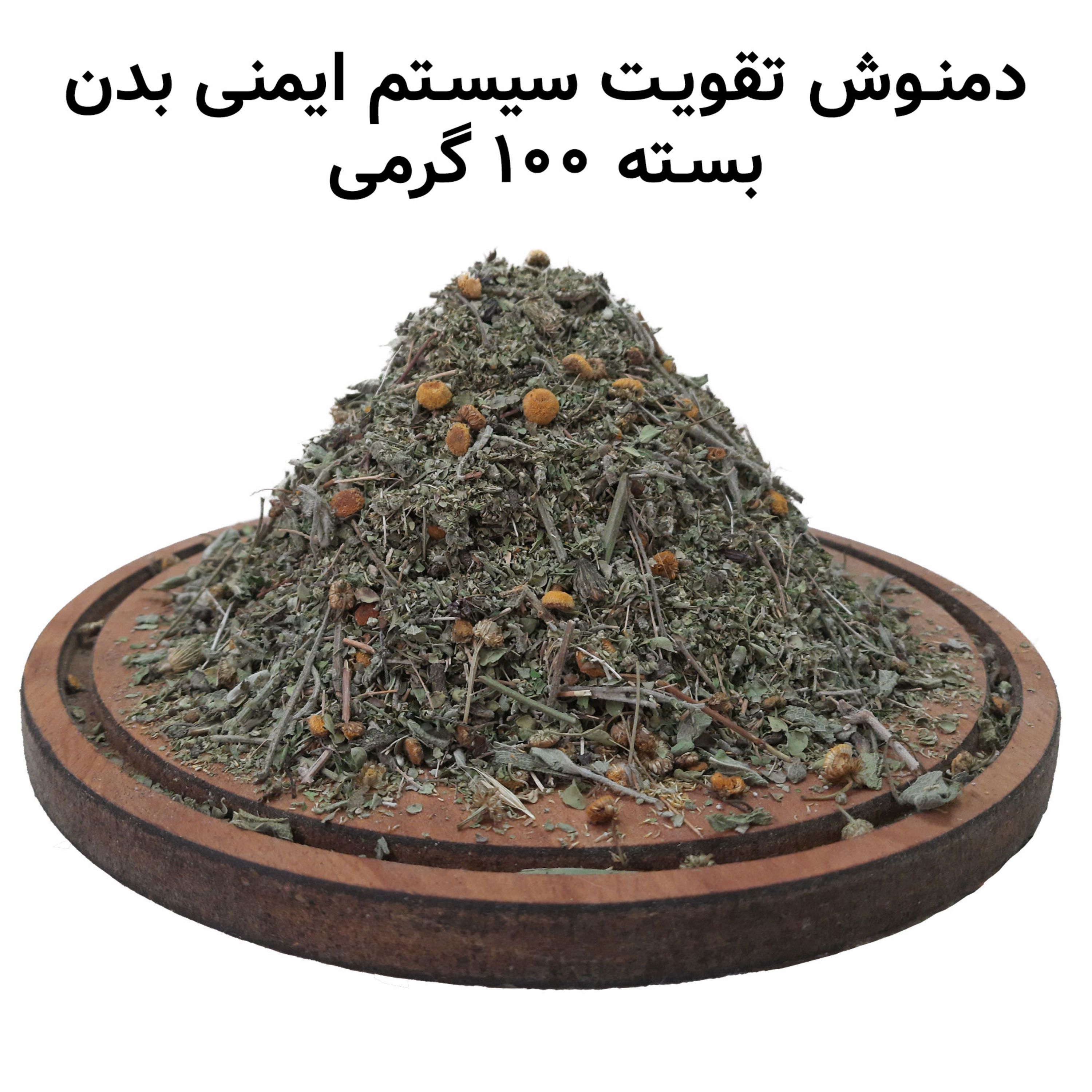 تقویت سیستم ایمنی بدن دمنوش ترکیبی گیاهی بسته 100 گرمی با ارسال رایگان