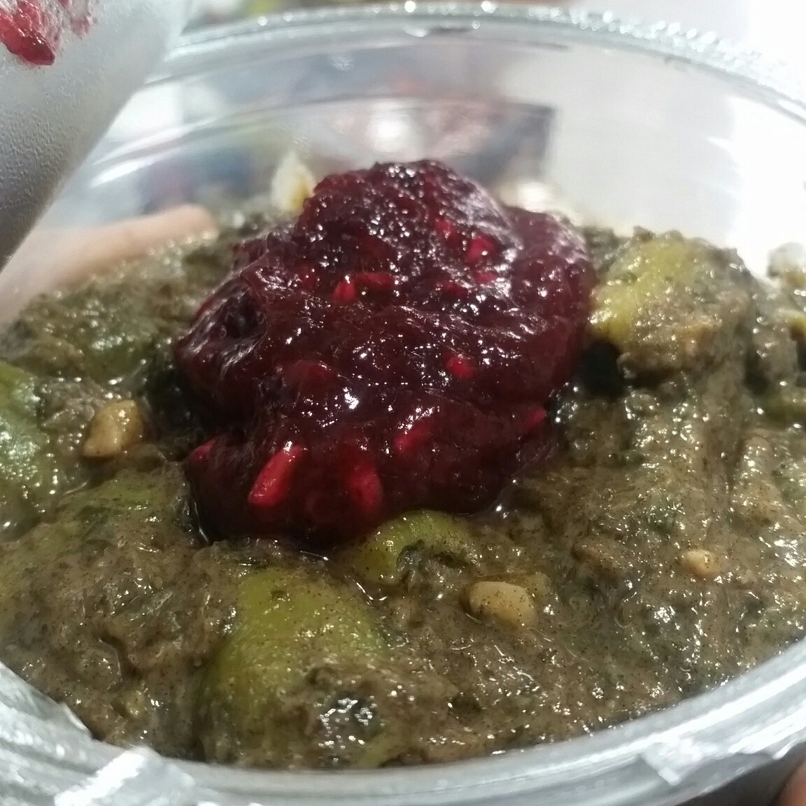 زیتون پرورده اناری ویژه پک دوعددی(350گرمی) برکت شمال