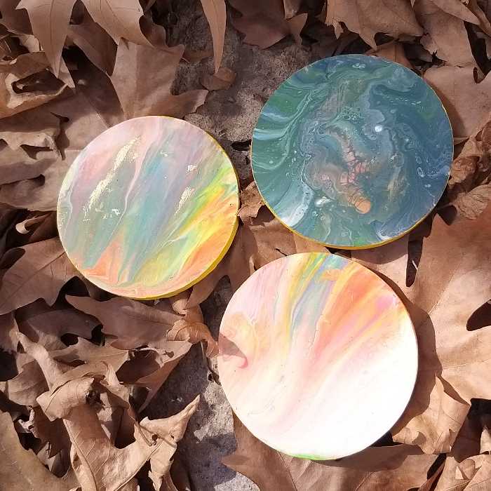 دکوری سفال دایره 