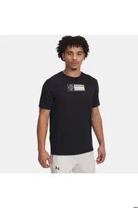 تی شرت ورزشی مشکی مردانه UA 60 40S 001 Under Armour