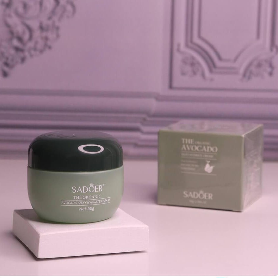 کرم آبرسان صورت آووکادو صورت