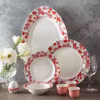 سرویس چینی 28 پارچه غذاخوری توکیو 6 نفره ایتالیا اف