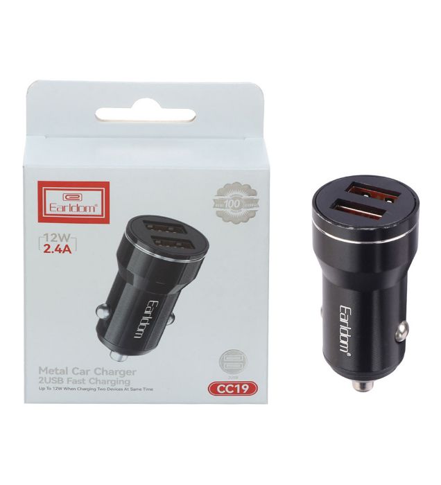 شارژر فندکی ارلدام مدل ES-CC19 توان 12 وات