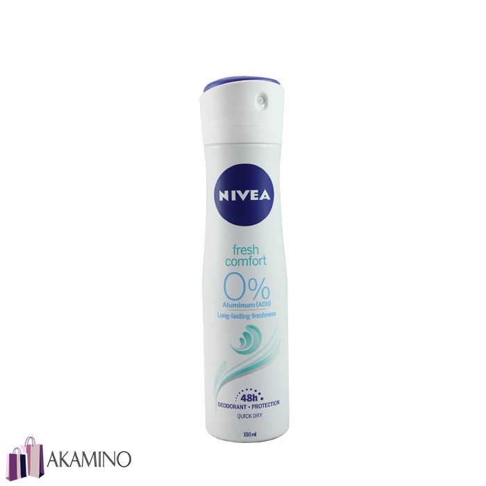 اسپری بدن زنانه نیوآ مدل فرش کامفورت Fresh Comfort