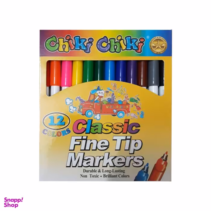 ماژیک چیکی چیکی نقاشی 12 رنگ