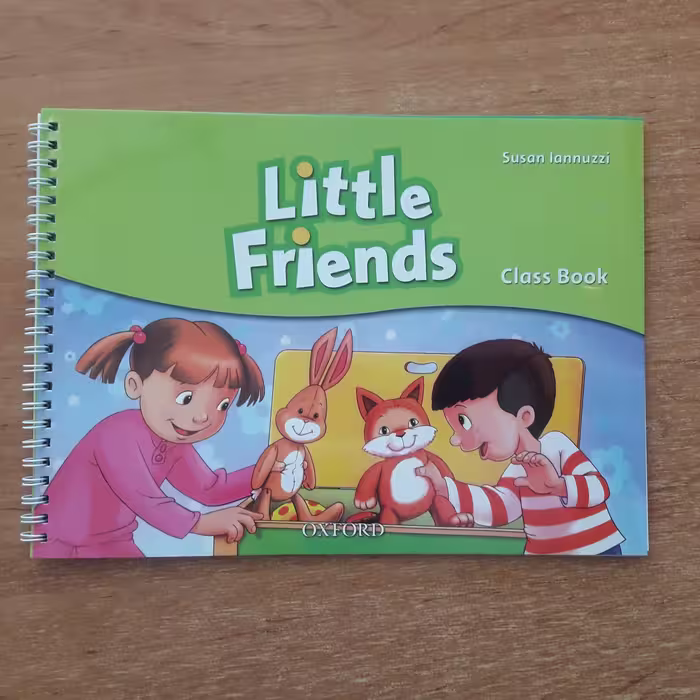 کتاب زبان لیتل فرندز  little friends برای آموزش کودکان 6 سال به بالا