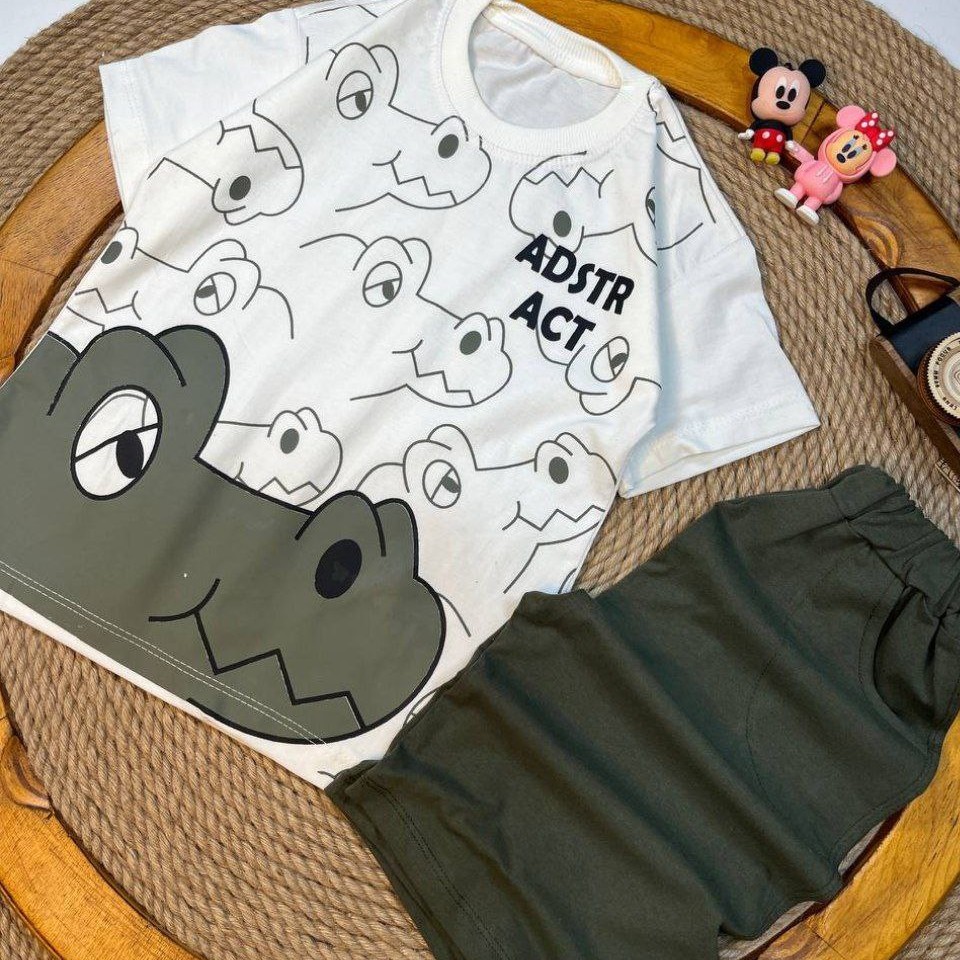 کد sil654 حراج ست اسپرت تمساح زبل جنس پنبه لاکرادار چاپ زول اعلا درجه یک