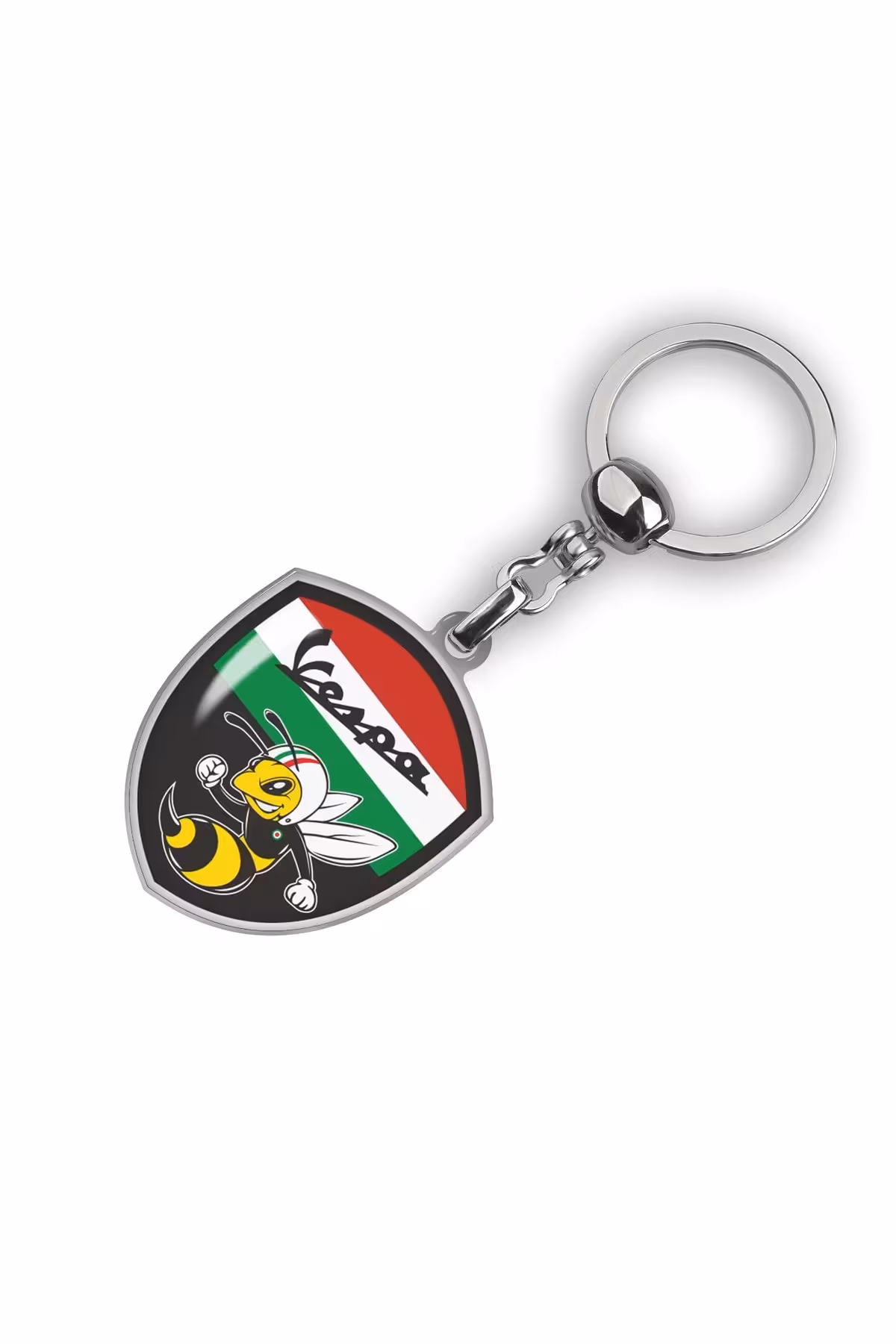 جاسوئیچی موتورسیکلت مشکی LOGO VESPA BEE ایتالیا KEYCHAIN Modül