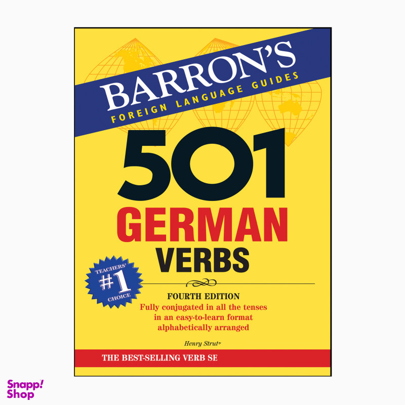 کتاب 501 German 4th Edition with Cd اثر Henry Strutz انتشارات بارونز