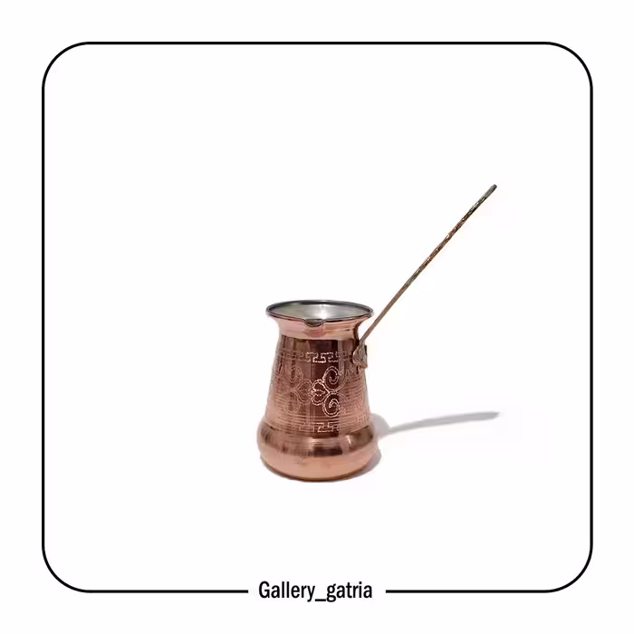 قهوه جوش مسی ارتفاع 10