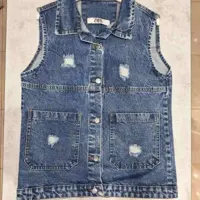وست (ژیله) جین ترک قد بلند 65 آبی فری سایز