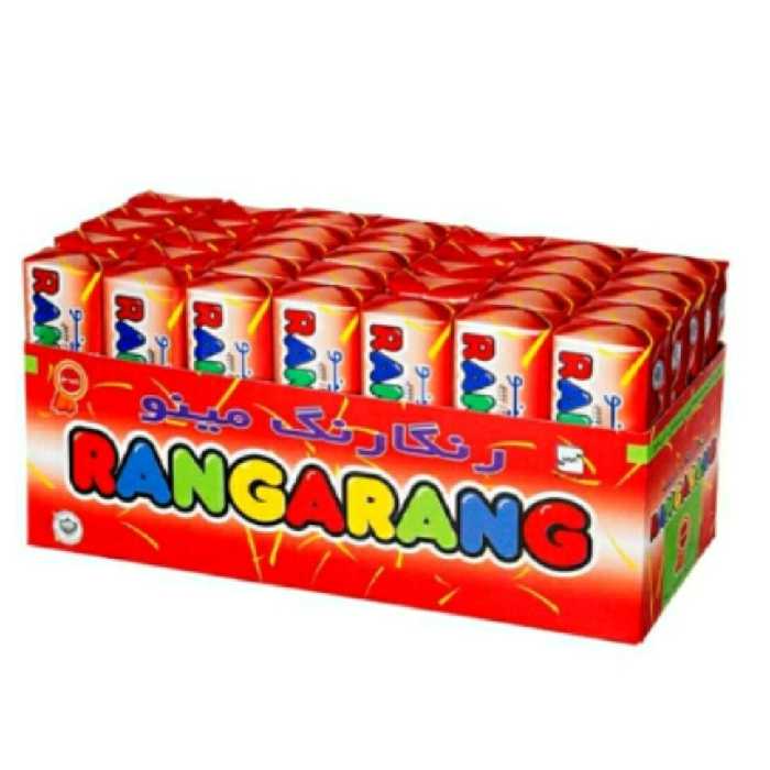 رنگارنگ مینو 35 عدد به صورت باکسی هم داریم