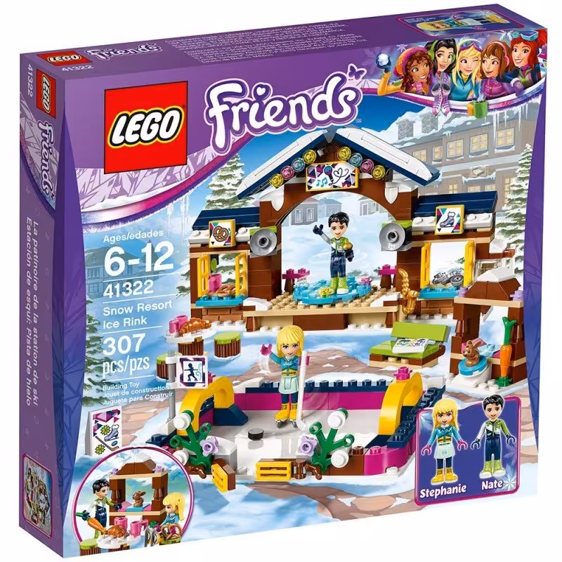 لگو Snow Resort Ice Rink lego 41322