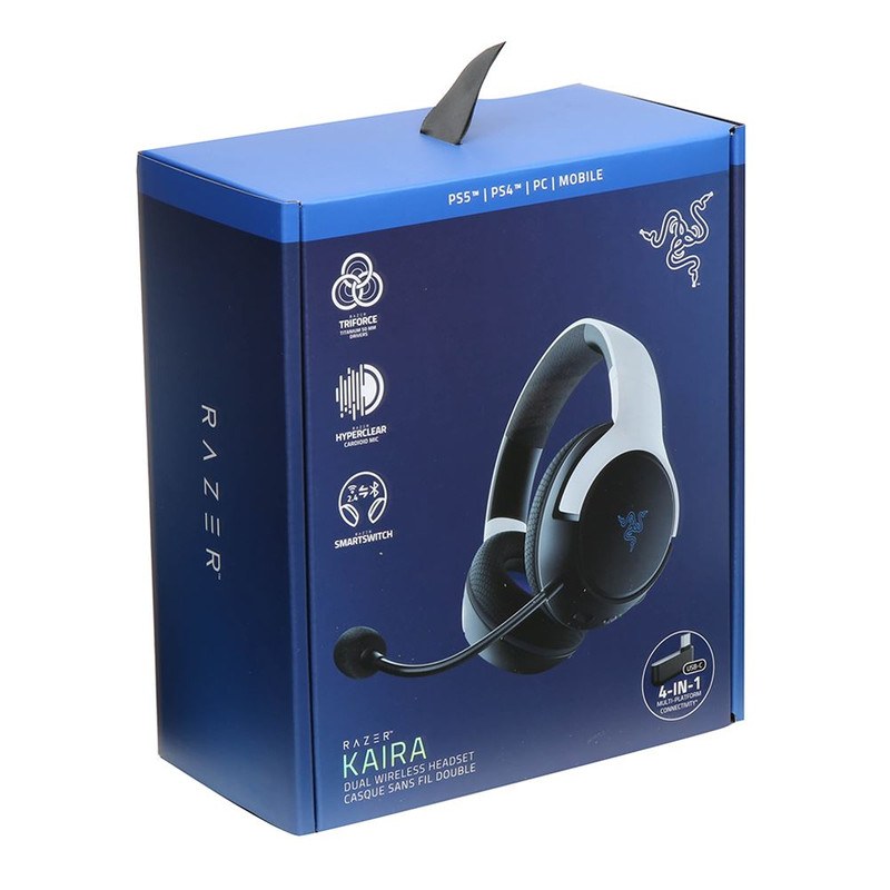 هدفون مخصوص بازی بی سیم ریزر مدل Kaira for PS5