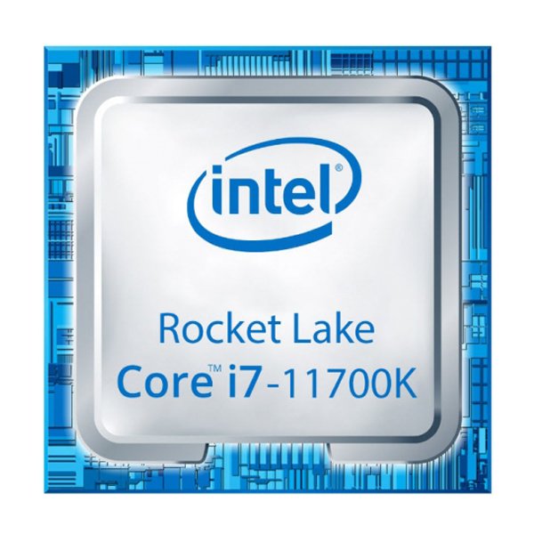پردازنده مرکزی اینتل سری Rocket Lake مدل Core i7-11700K TRAY فروش به همراه خرید مادربرد
