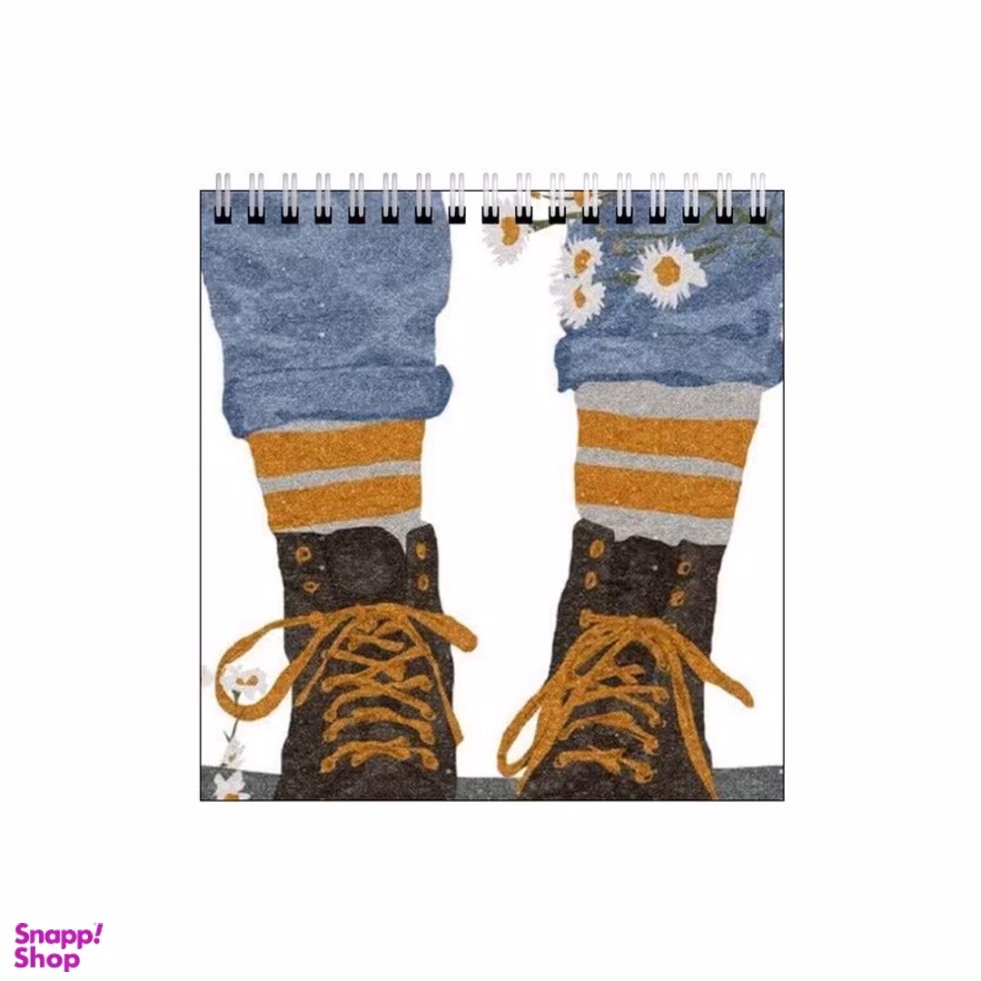 دفتر طراحی بامبیلیپ طرح کفش و گل و استایل کد 5531432