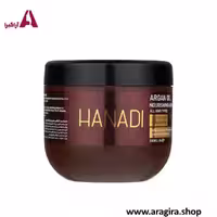 ماسک مو مغذی حاوی روغن آرگان و فاقد سولفات هانادی 500ml