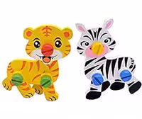 حیوانات چوبی ساختنی