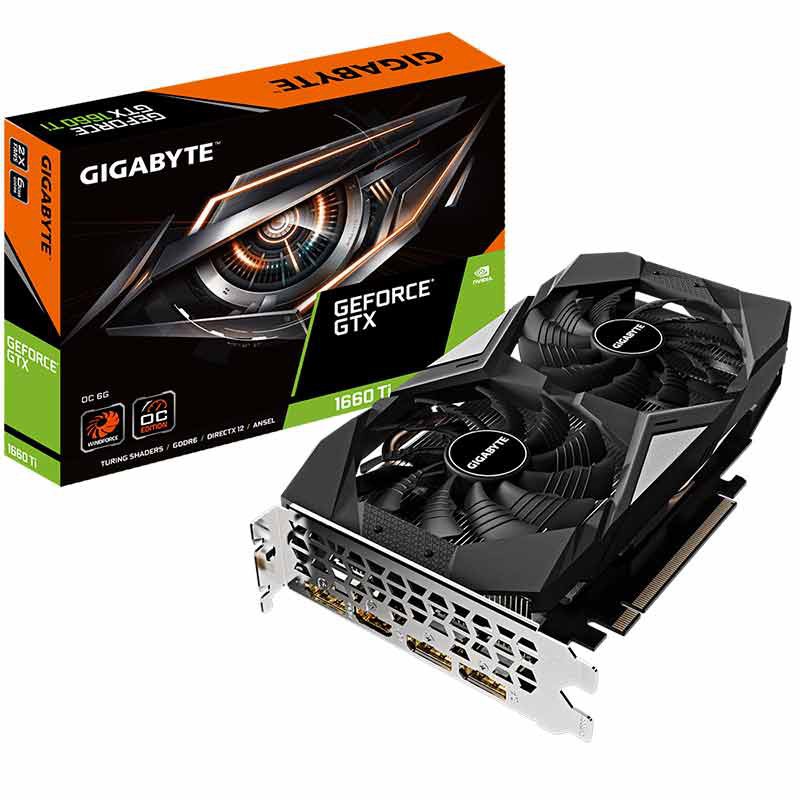 کارت گرافیک گیگابایت GTX 1660Ti 6GB
