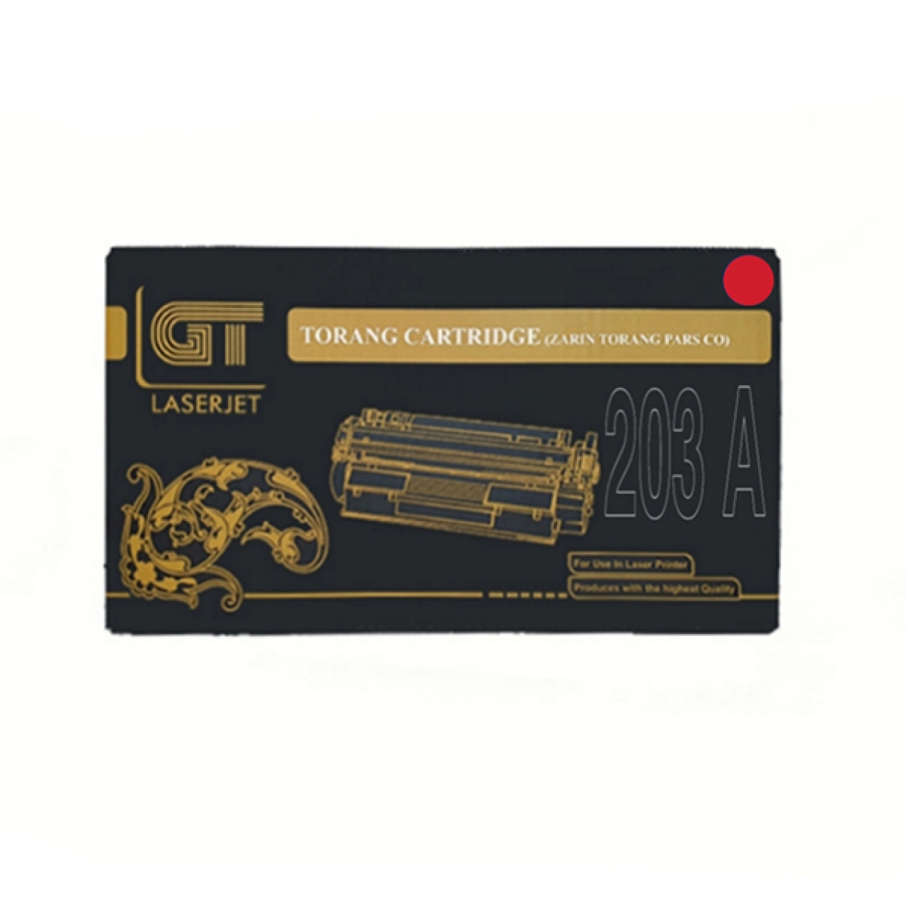 کارتریج تونر قرمز جی تی مدل 203A