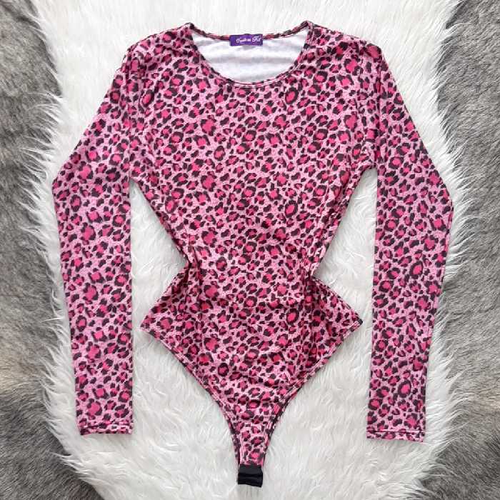 بادی غواصی طرح پلنگی صورتی B8