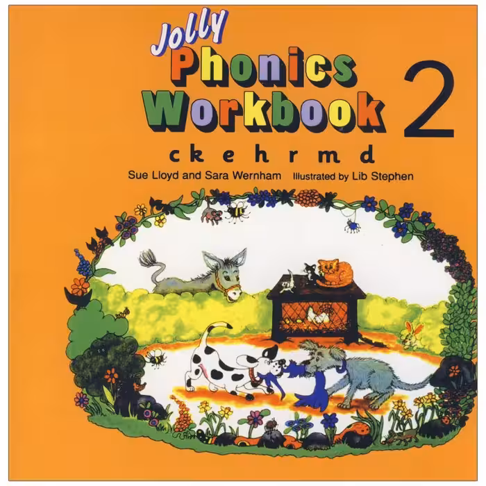 کتاب Jolly Phonics Workbook Book 2 اثر  Sue Lioyd and Sara Wernham انتشارات Jolly Learning LTD