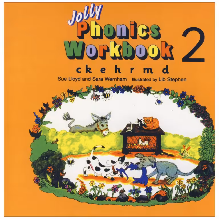 کتاب Jolly Phonics Workbook Book 2 اثر  Sue Lioyd and Sara Wernham انتشارات Jolly Learning LTD