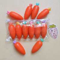 هایلایتر فانتزی هویج فسفری،پک 6 عددی با بسته بندی